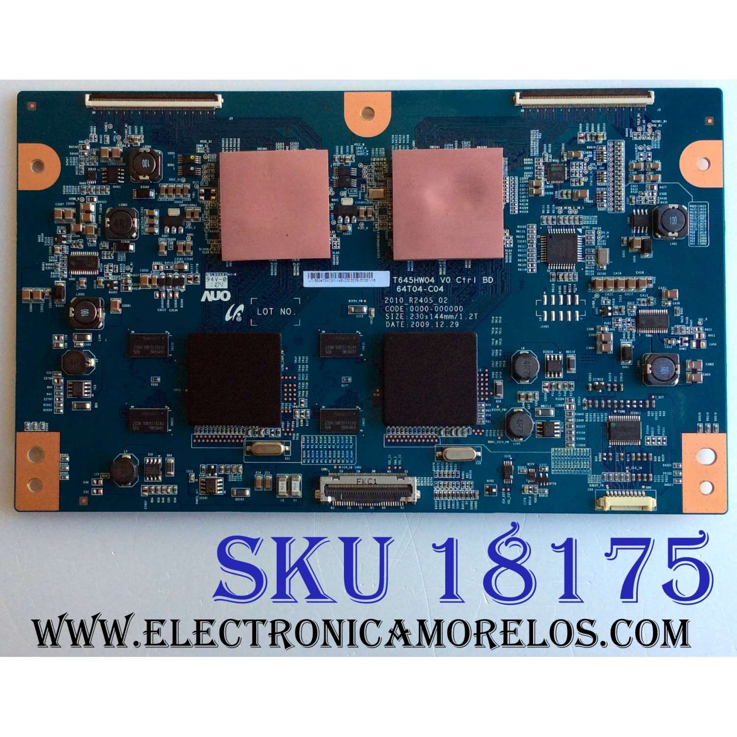 T-CON / SAMSUNG BN96-14793A / T645HW04 / 64T04-C04 / 55.64T04.C01 / 5564T04C01 / PANEL TR650FCE1-FA BW29 / MODELOS UN65C8000XFXZA G302 / UN65C8000XF