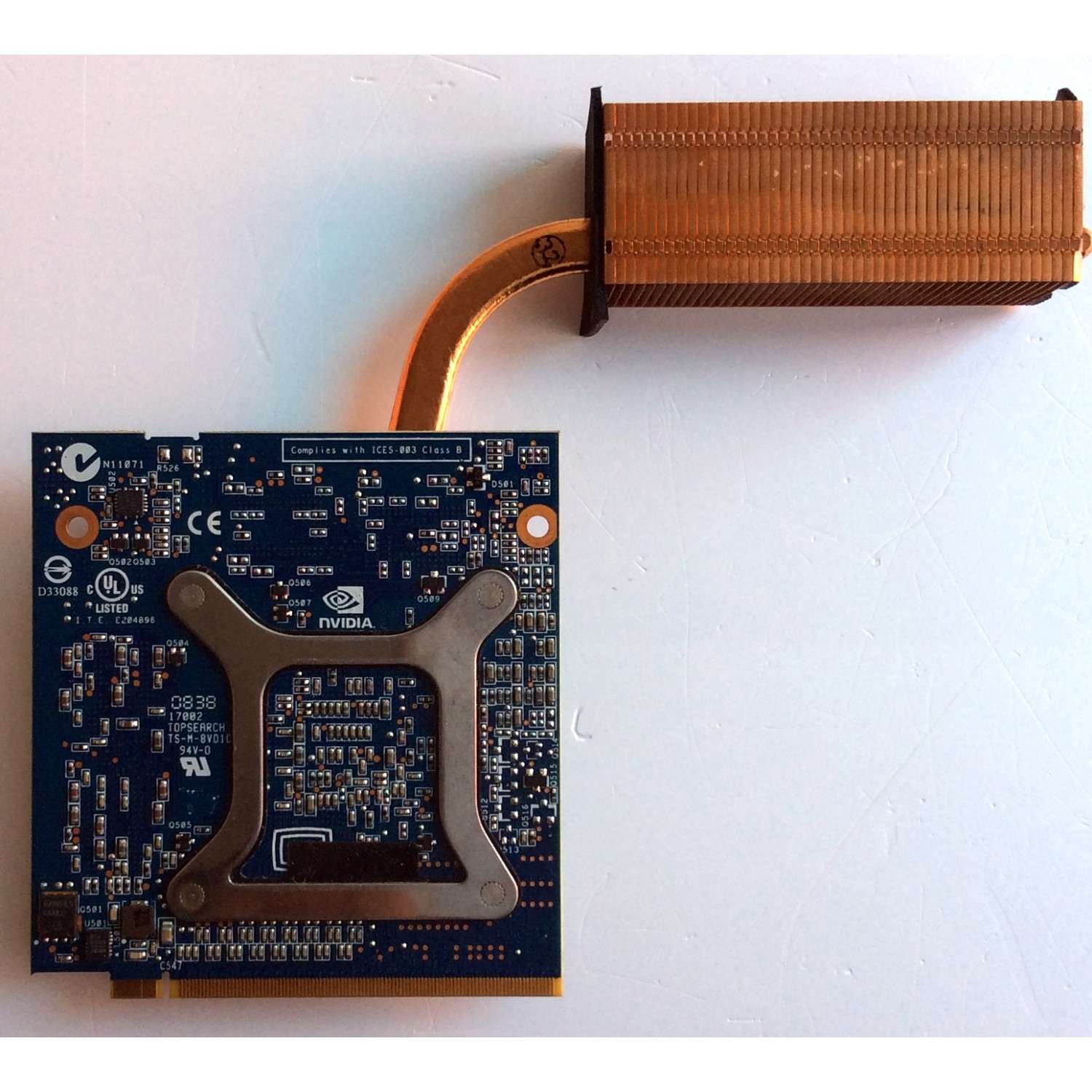 TARJETA DE GRAFICOS / HP 489548-001 / TS-M-8V01C / 17002 / P616 / REV: M03 / MODELO IQ506 - Imagen 3