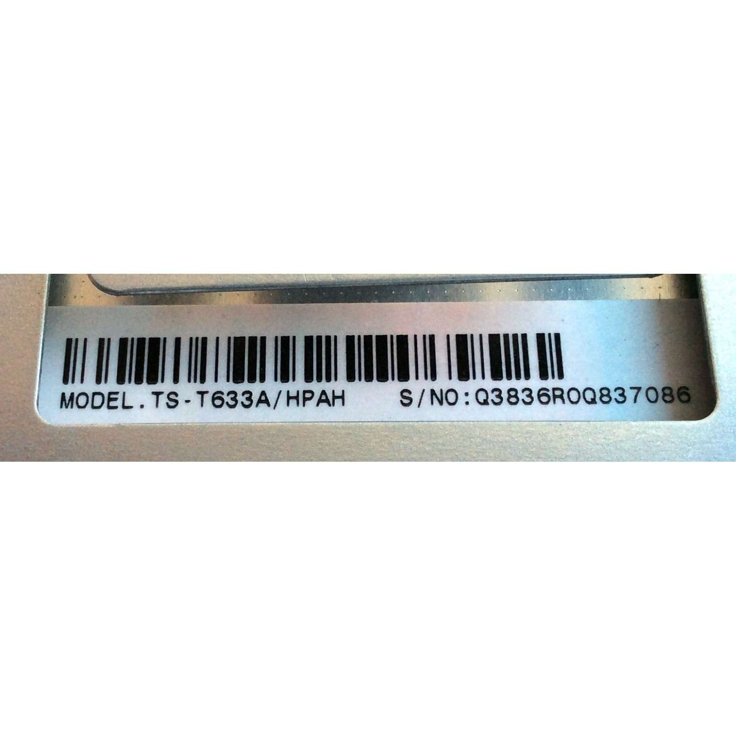 REPRODUCTOR DE DVD / HP TS-T633A / TS-T633A/HPAH / Q3836R0Q837086 / 8810I208112L / MODELO IQ506 - Imagen 2