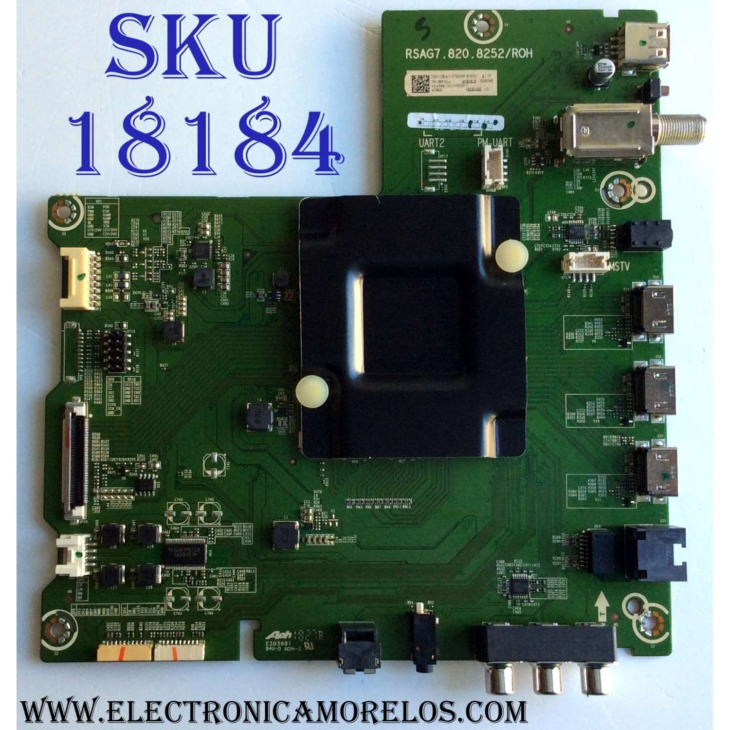 MAIN / HISENSE 232510B / RSAG7.820.8252/R0H / 232509B / 232510 / 232509 / HU43A6100UWR / 3TE43M181822 / TM188F42JJ / MODELO 43R6E