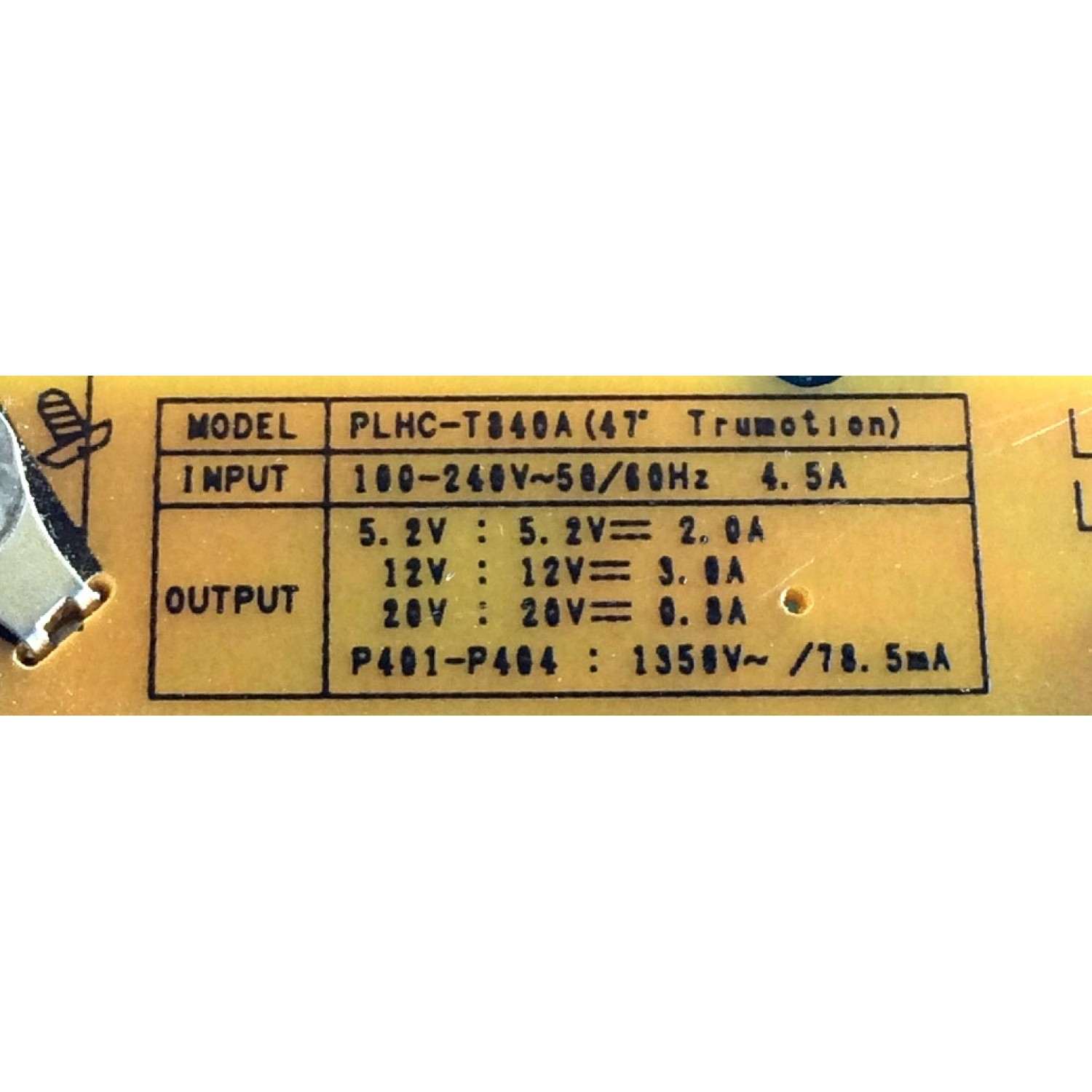 FUENTE / BACKLIGHT / LG EAY57681901 / 2300KPG108A-F / PLHC-T840A / 57681901/ PANEL 57681901 / MODELOS 47LD950C-UA / 47LH55-UA / 47LD950-ZA / 47LD950C-UA.AUSVLJR / 47LH55-UA.AUSVLUR / 47LD950-ZA.BEUVLJG - Imagen 2