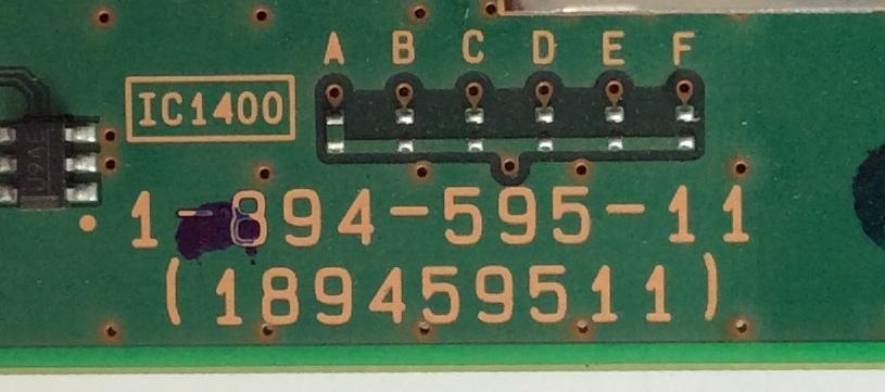 MAIN ORIGINAL PARA TV SONY / NUMERO DE PARTE A-2072-555-C / A2072598A 633 / 1-894-595-11 / 189459511 / A2072598B 633 / 1-894-595-12 / SUSTITUTA A-2067-555-C / PANEL SYV6542 / DISPLAY LC650EQL (SH)(A1) / MODELO XBR-65X810C	 - Imagen 3