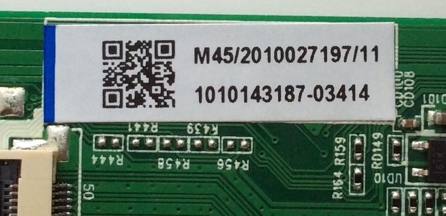 MAIN / JVC 1010143187 / MS34580-ZC01-01 / 1010143187-03414 / E342828 / PANEL LC546PU1L01 / MODELO LT-55MA770 - Imagen 2