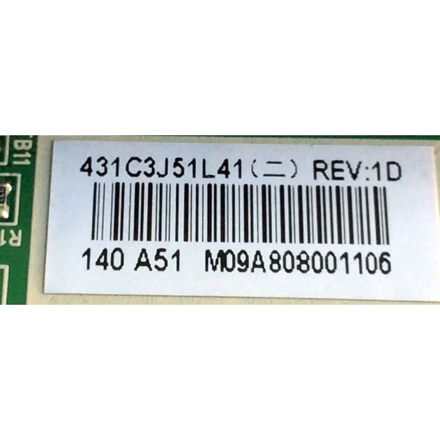 MAIN / TOSHIBA 75026847 / 431C3J51L41 / 461C3J51L41 / TJ32T / STJ32T VTV-L32709 / SUSTITUTAS 431C3J51L42 / 461C3J51L42 / MODELO 32C110U1 / PANEL LTA320AP05-D02	 - Imagen 2