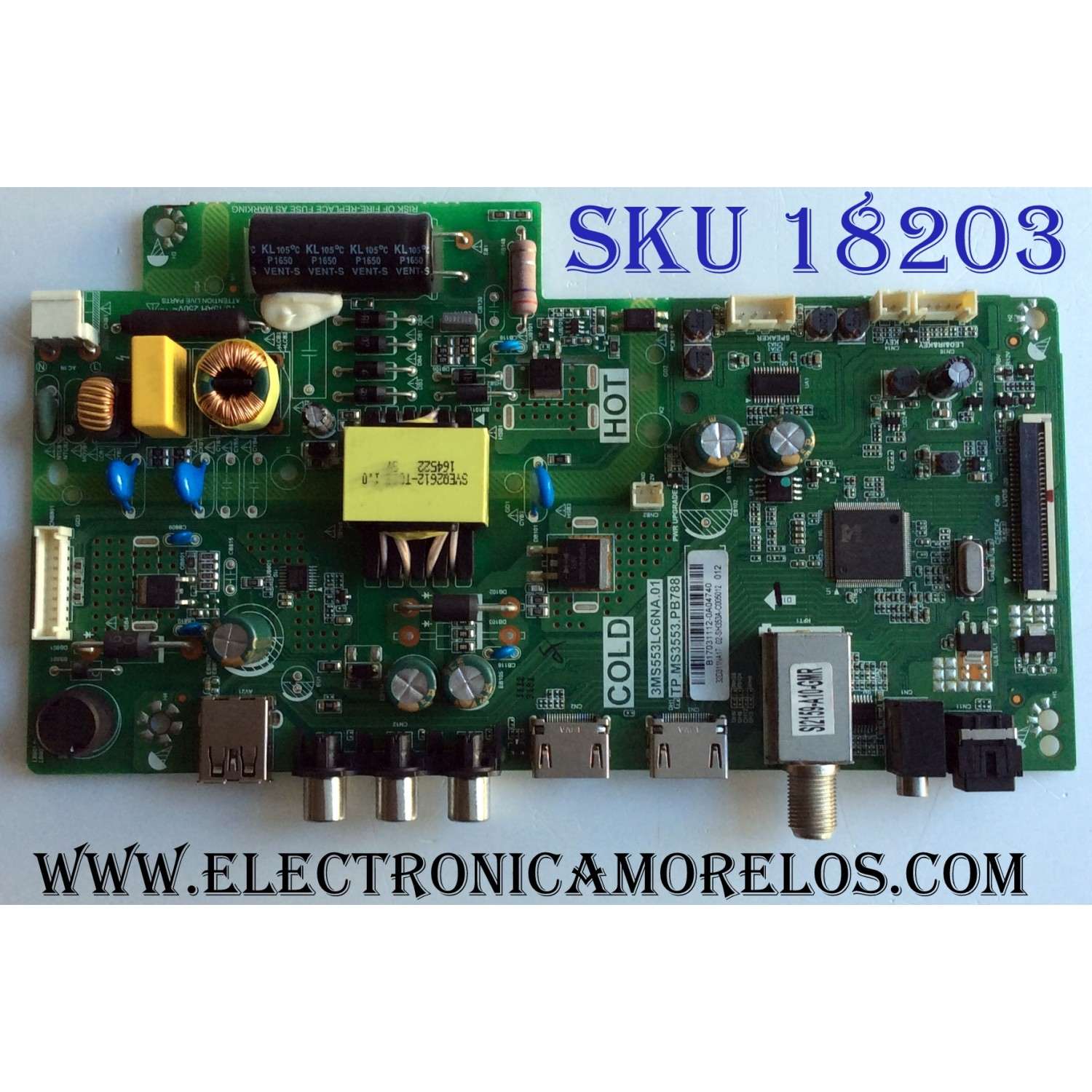 MAIN / FUENTE / ( COMBO ) / INSIGNIA B17031112 / 02-SH353A-C005012 / 3MS553LC6NA.01 / TP.MS3553.PB788 / 32D311NA17 / MODELO NS-32D311NA17 / PANEL LVW320CSDX E20 V8	