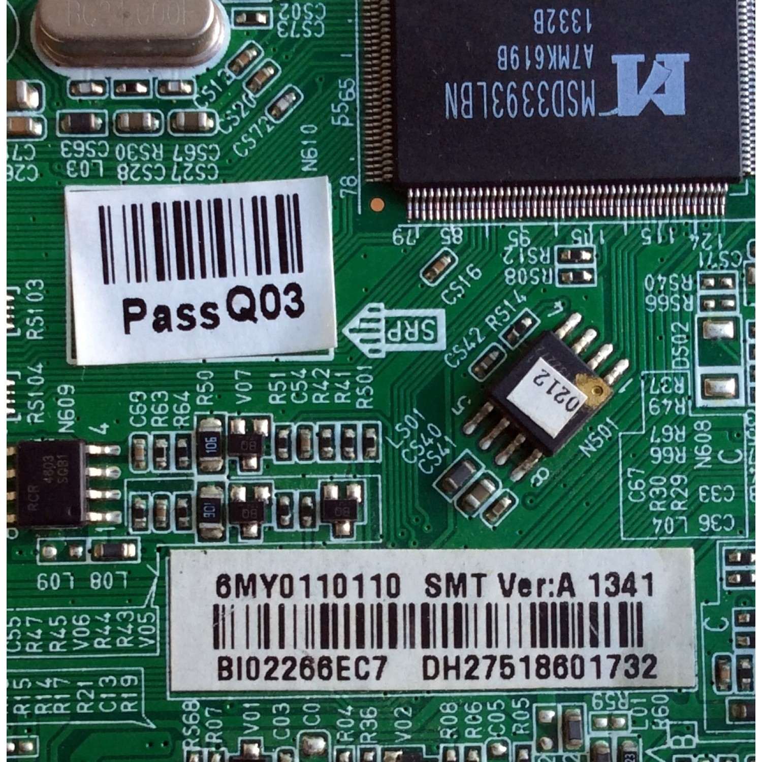 MAIN / INSIGNIA 6MY0110110 / 569MY1701A / 20130704 / VER:A / 37MY83 / PANEL DT37K83 V01 / MODELO NS-37D20SNA14 - Imagen 3