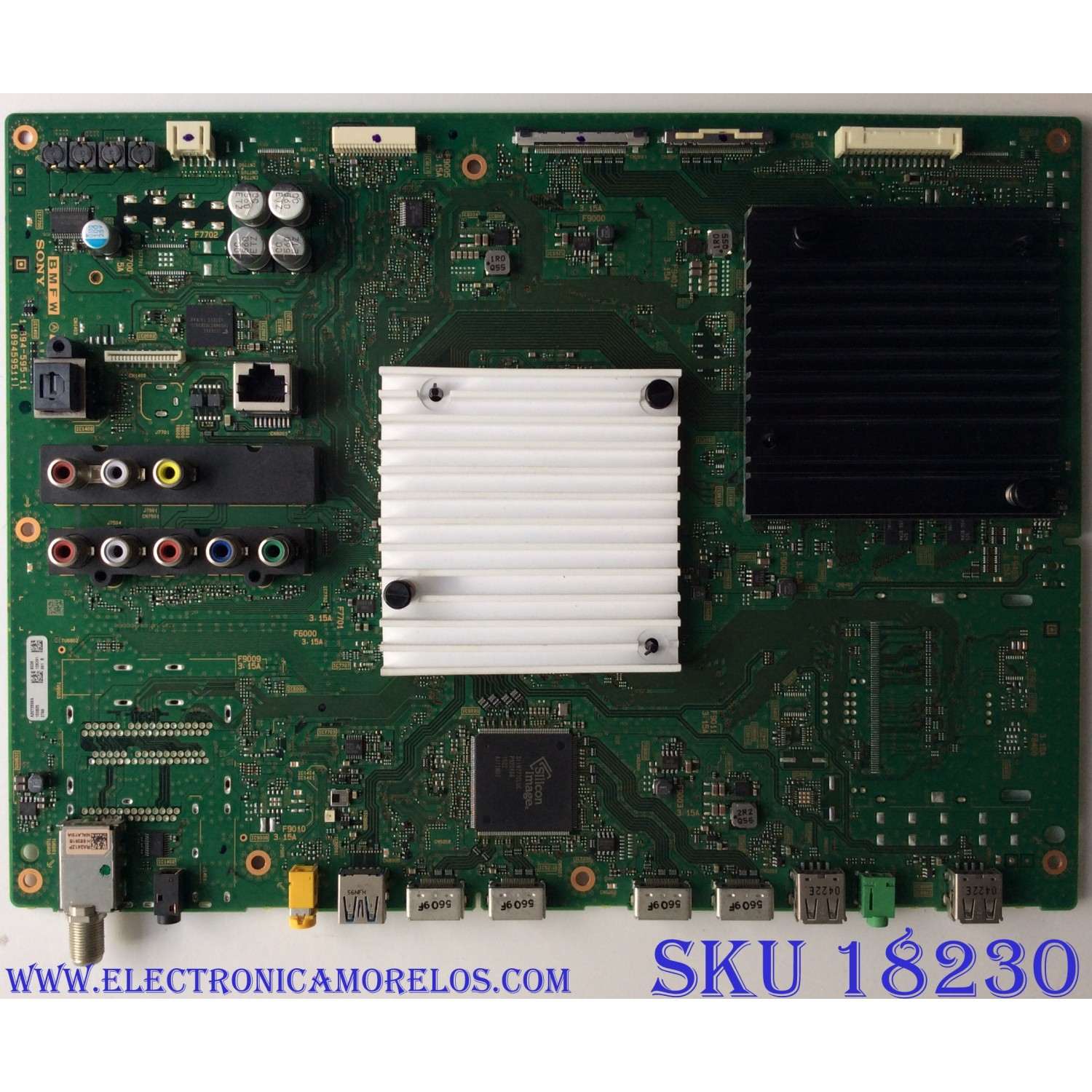 MAIN ORIGINAL PARA TV SONY / NUMERO DE PARTE A-2072-555-C / A2072598A 633 / 1-894-595-11 / 189459511 / A2072598B 633 / 1-894-595-12 / SUSTITUTA A-2067-555-C / PANEL SYV6542 / DISPLAY LC650EQL (SH)(A1) / MODELO XBR-65X810C	