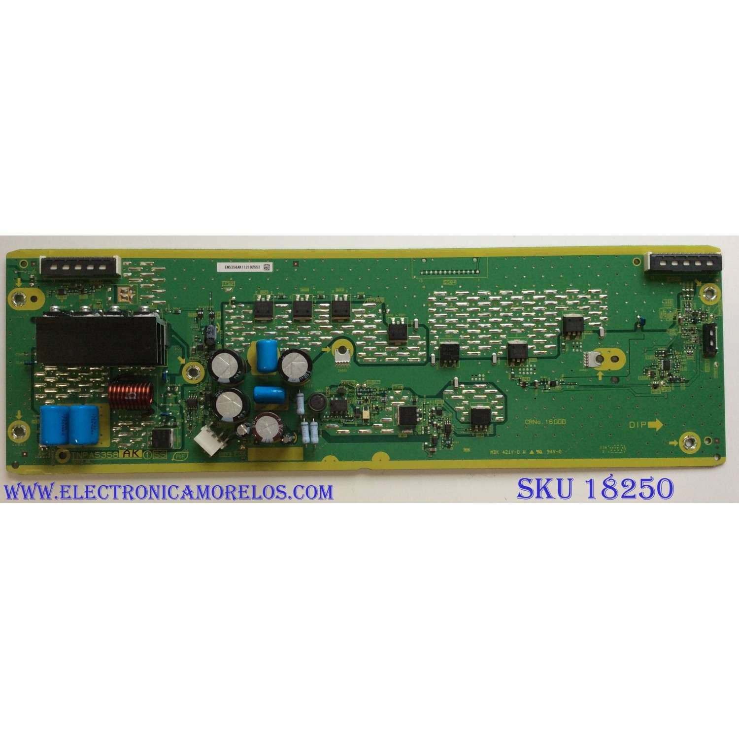 X-SUS / PANASONIC TNPA5358AK / TNPA5358 / PANEL MC106FU1400 / MODELO TC-P42S30	