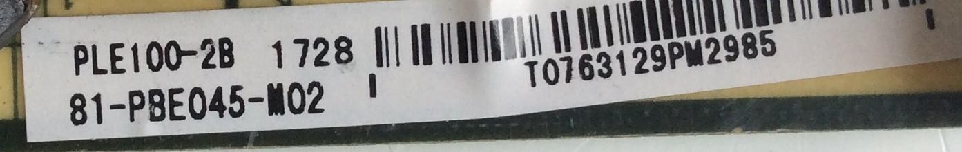 FUENTE DE PODER PARA TV TCL /  81-PBE045-M02 / PLE100-2B / PLE100-2A / PANEL LVU430AUOT E5 / MODELO 43S405TDAA / 43S405LDAA / 43S403 /  43S405TCAA	 - Imagen 2