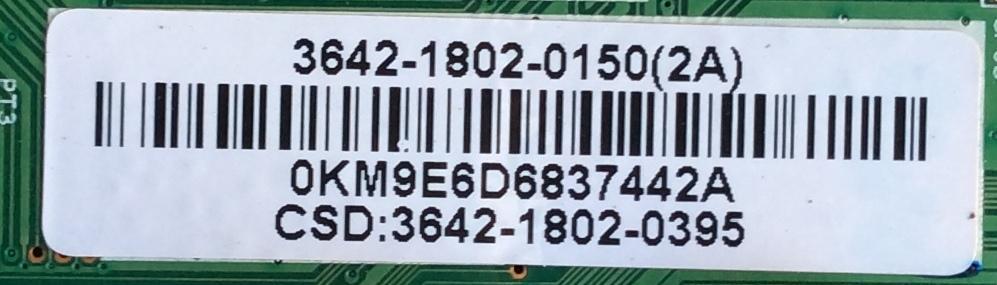MAIN / JVC 3642-1802-0150 / 0171-2271-5092 / PANEL LC470EUN-PFF1 / LC470EUN (PF)(F1) / MODELOS SL42B-C / SL47B-C	 - Imagen 2