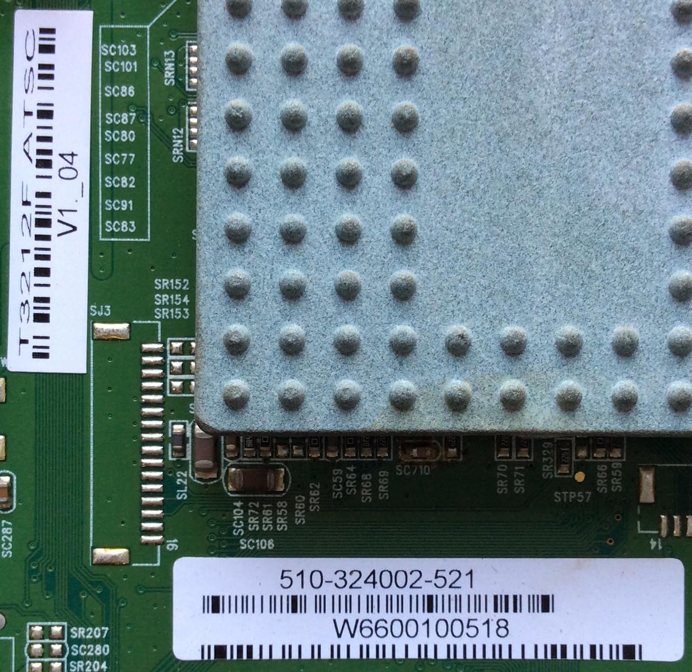 MAIN / VISCO 510-324002-521 / TITAN-HIDTV V2.0 / T3212F ATSC V1._04 / PANEL V320B1 L01 / MODELO VSC-32V2 - Imagen 2