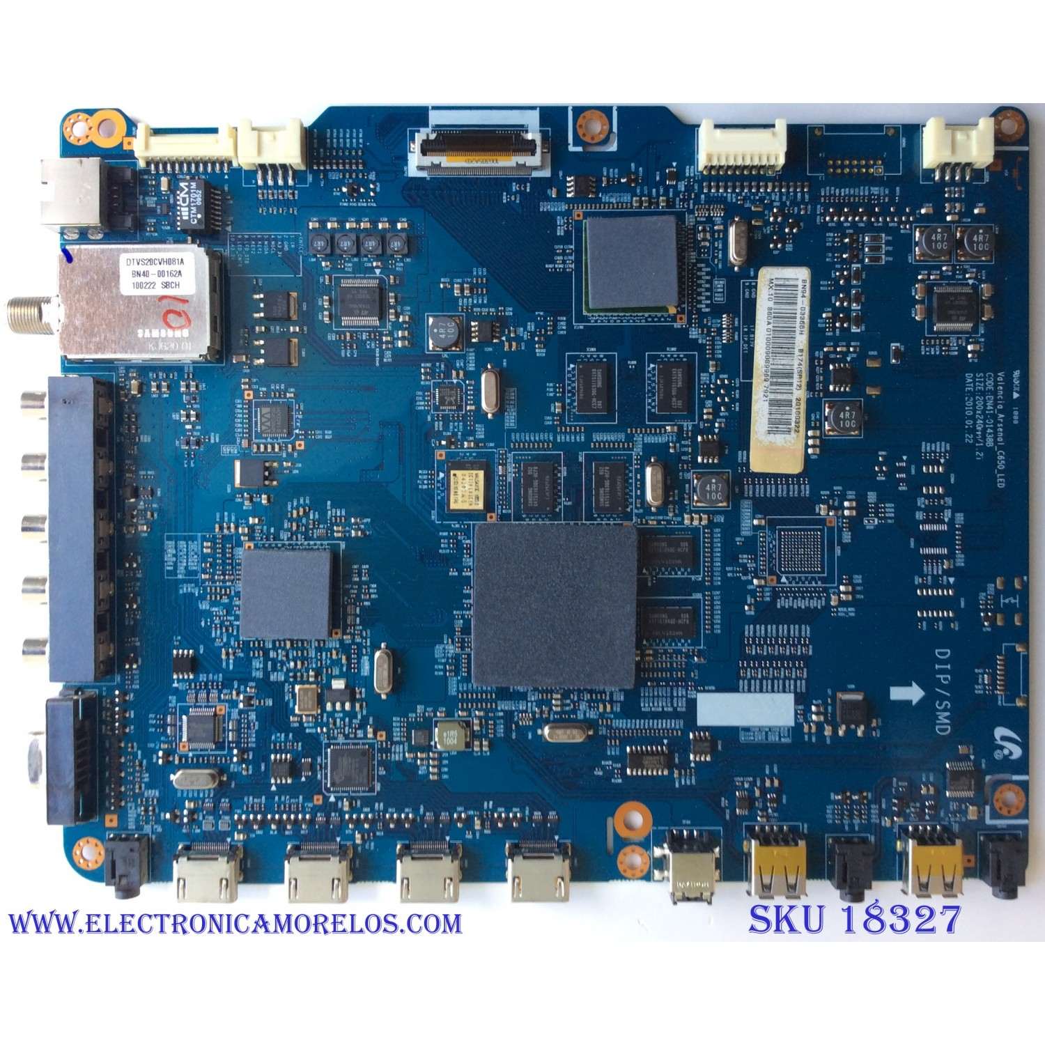 MAIN  PARA TV  SAMSUNG BN94-03366H / BN41-01438B / SUSTITUTAS BN94-04684A / BN94-03366C / BN94-03366L / BN94-03366R / BN94-03366W / BN94-03366Z / BN94-04492E / BN94-04492F / MODELO UN46C6300SFXZA / PANEL LTF460HJ03-A02	