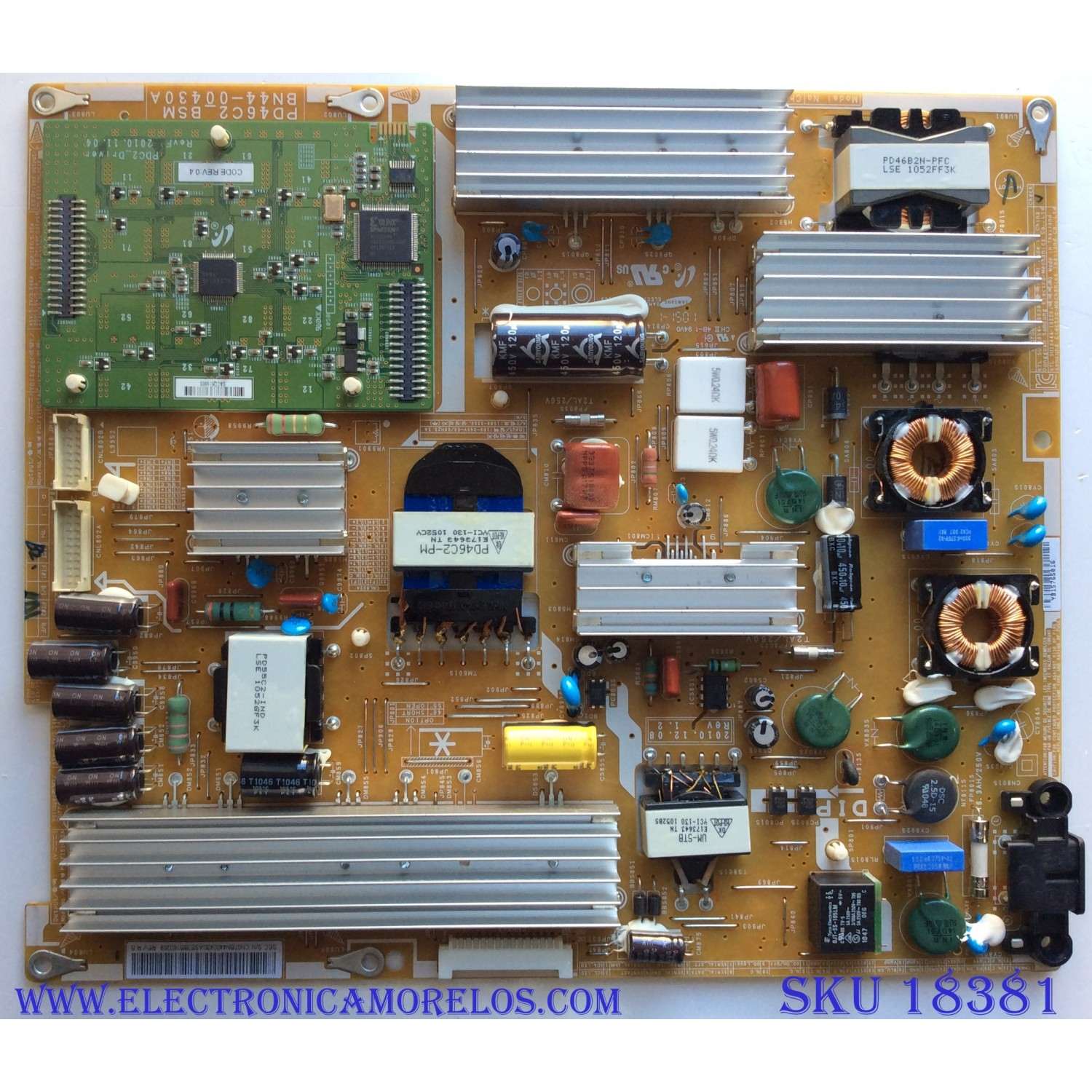 FUENTE DE PODER / SAMSUNG BN44-00430A / PD46C2_BSM / BN4400430A / PSLF151C03A / MODELOS UN46D7900XFXZA / UN46D8000YFXZA / UN46D8000YFXZA H302	