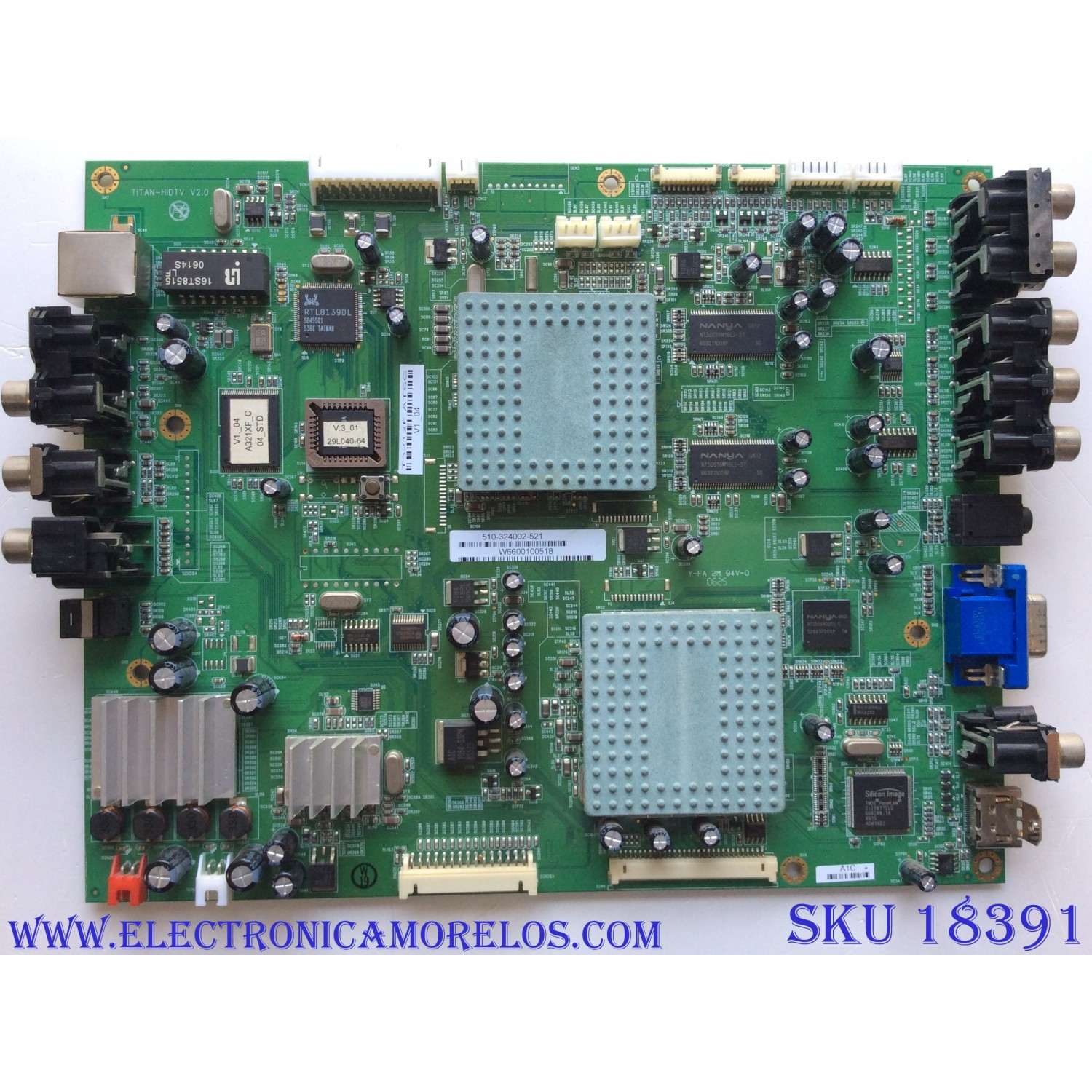 MAIN / VISCO 510-324002-521 / TITAN-HIDTV V2.0 / T3212F ATSC V1._04 / PANEL V320B1 L01 / MODELO VSC-32V2