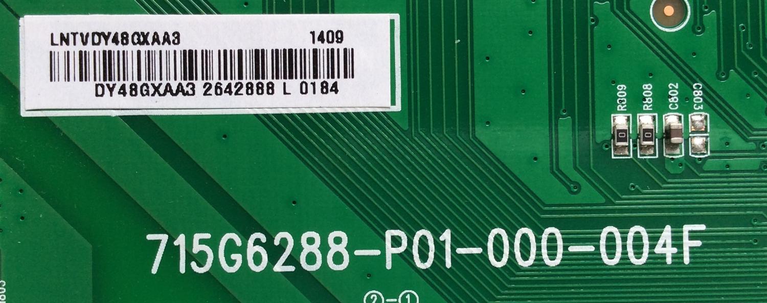 LED DRIVER / VIZIO LNTVDY48GXAA3 / 715G6288-P0C-000-0040 / PANEL TPT500J1-HVN04 REV:S17TC / MODELO E500I-B1 LTYWPLDQ	 - Imagen 2