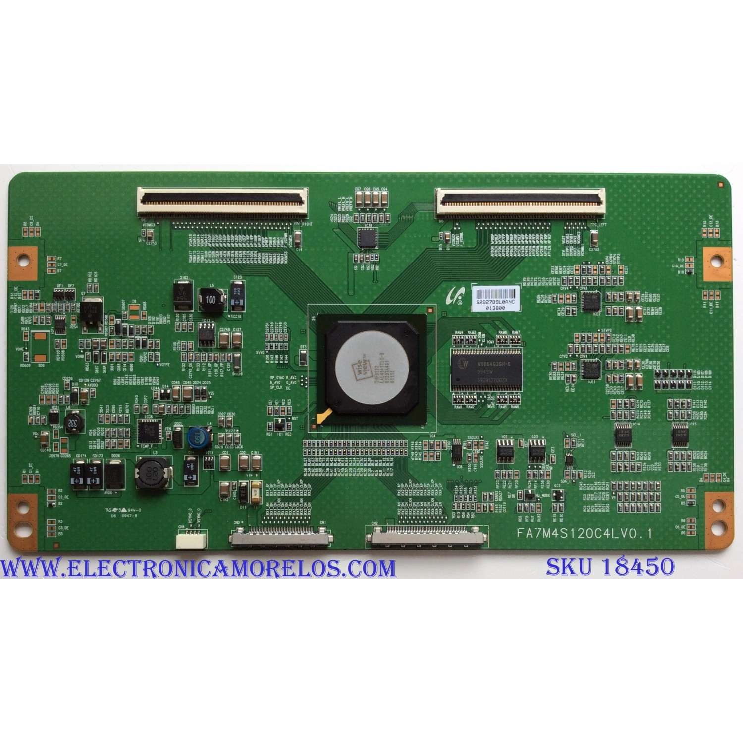 T-CON / INSIGNIA LJ94-02927B / FA7M4S120C4LV0.1 / 2927B / PANEL LTA460HF07 C01 / MODELO NS-46E560A11 