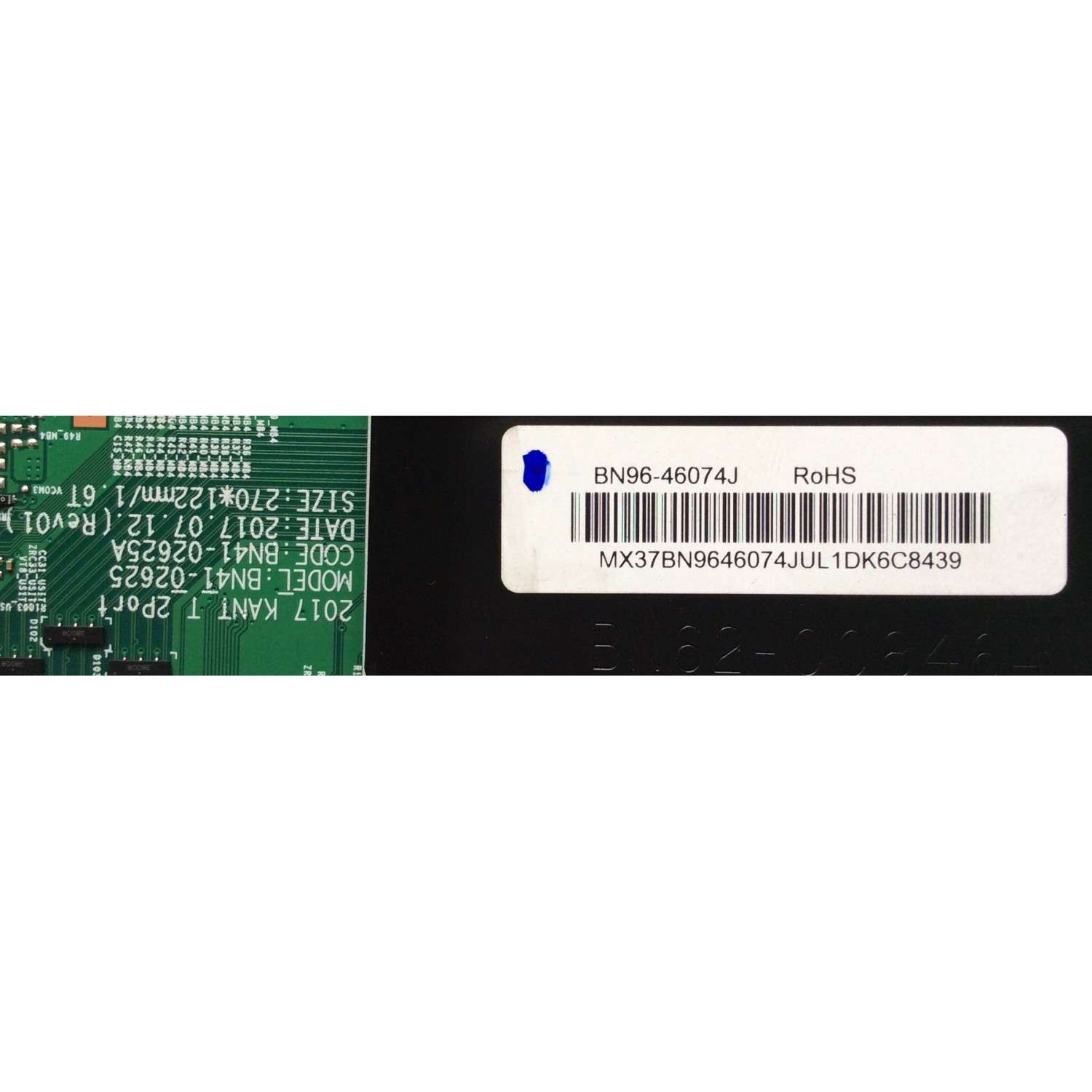 T-CON / SAMSUNG BN96-46074J / BN97-14710B / BN41-02625A / MODELO UN75NU710DFXZA	FA02 / PANEL CY-NN075FGLV1H - Imagen 2