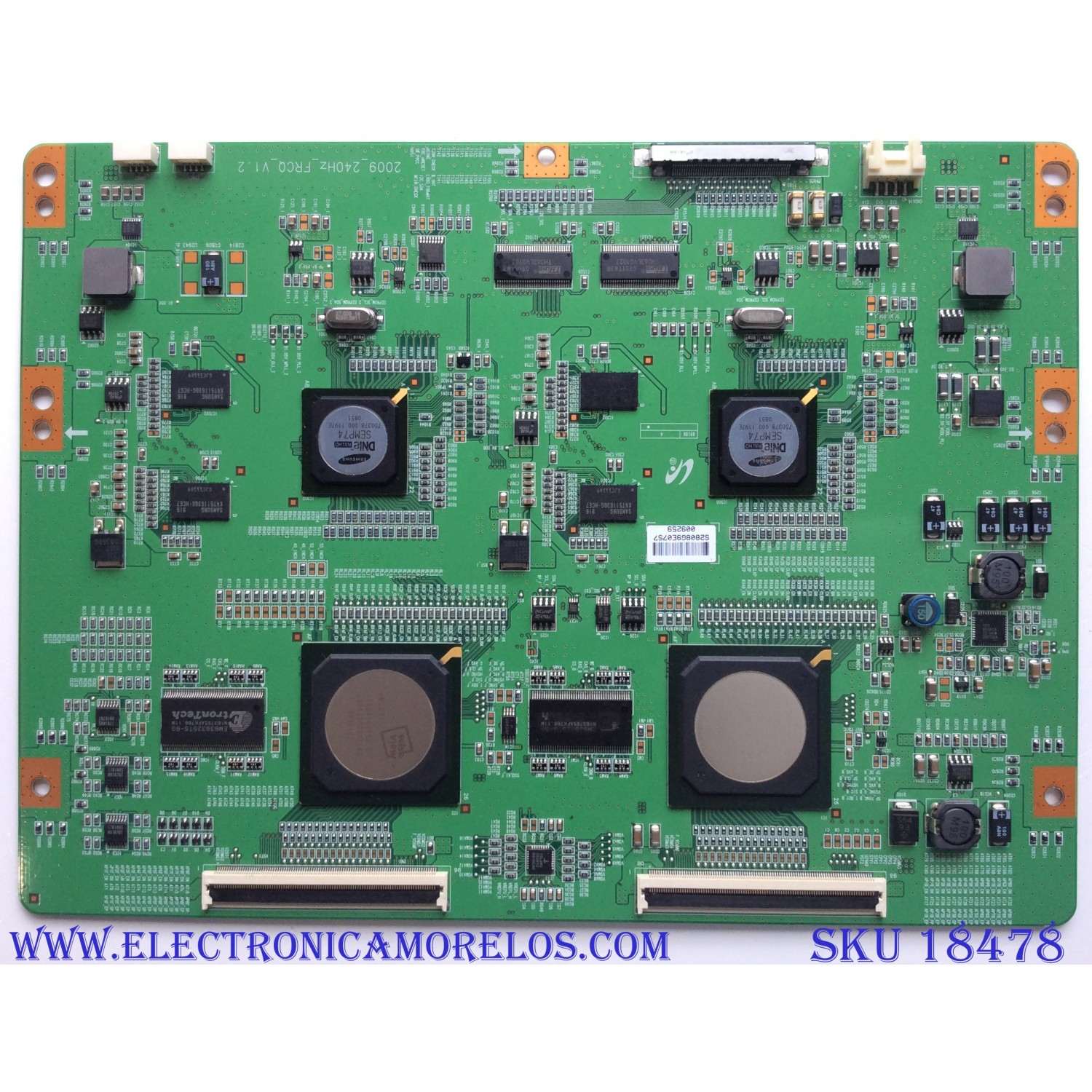 T-CON / SAMSUNG BN81-02361A / 2009_240Hz_FRCQ_V1.2 / S2808G / SUSTITUTAS LJ94-02671F / LJ94-02772F / LJ94-02826K / BN81-02356A / LJ94-02671H / LJ94-02869C / LJ94-02992F / LJ94-02869B / BN81-03157A / PANEL LTF460HG02 / UN46B8000XFXSR / UN46B8000XFX	
