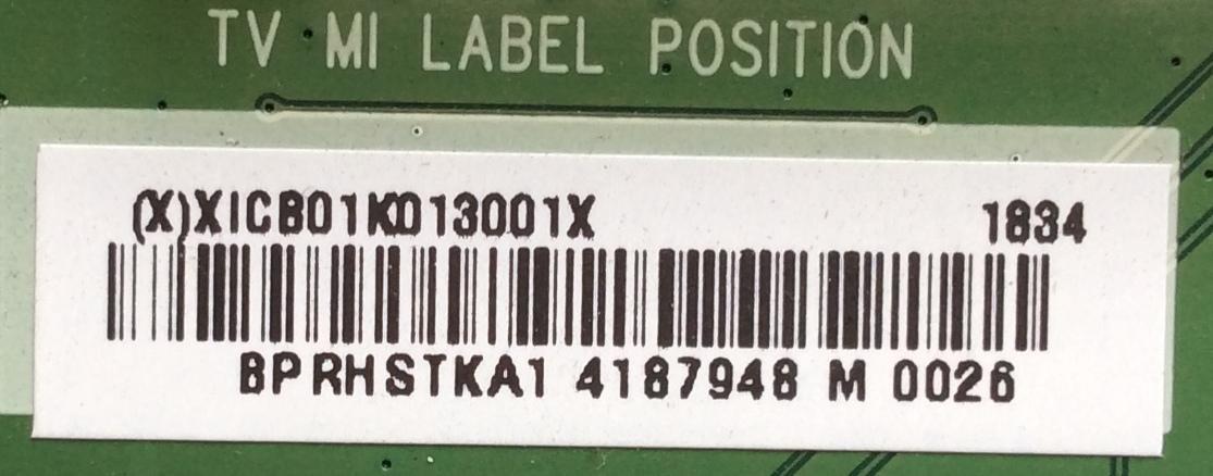MAIN / INSIGNIA XICB01K013 / XICB01K013001X / 715G9566-M01-B00-005T / PANEL TPT550U2 -D077.L REV:S21A / TPT550U2 REV:S02B / NUMERO DE DISPLAY ST5461D07-2 VER.2.2 / MODELO NS-55DF710NA19	 - Imagen 2