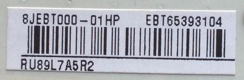 MAIN / LG EBT65393104 / EAX67872805(1.1) / 8JEBT000-01HP / PANEL NC650DQG-AAGX3 / MODELO 65UK6300PUE BUSVLOR	 - Imagen 2