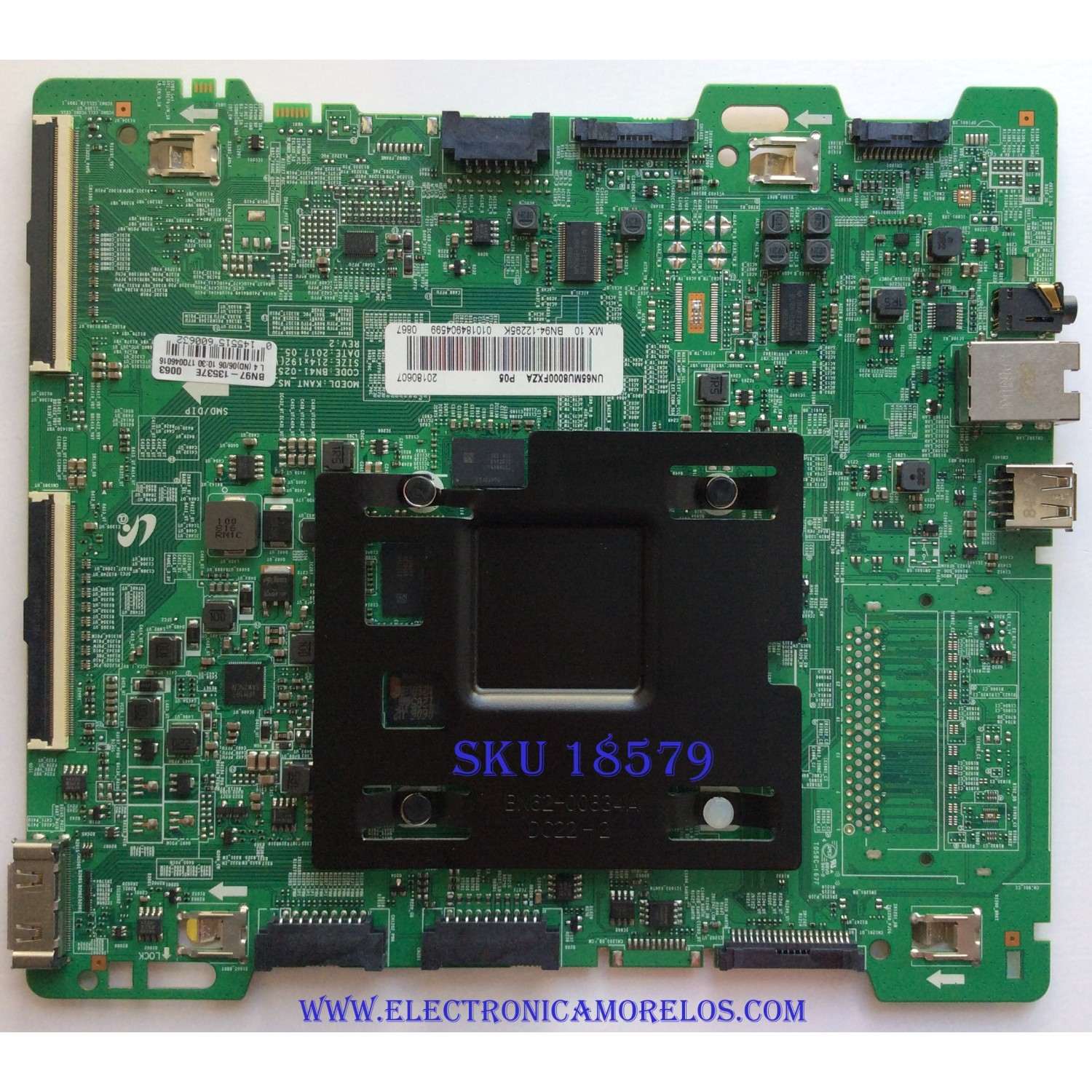 MAIN / SAMSUNG BN94-12295K / BN97-13537E / BN41-02570B / PANEL CY-SM065FLLVAH / DISPLAY BN96-42607A / LSF650FF04-M02 / MODELO UN65MU8000FXZA FC04 / UN65MU8000FXZA FB03
