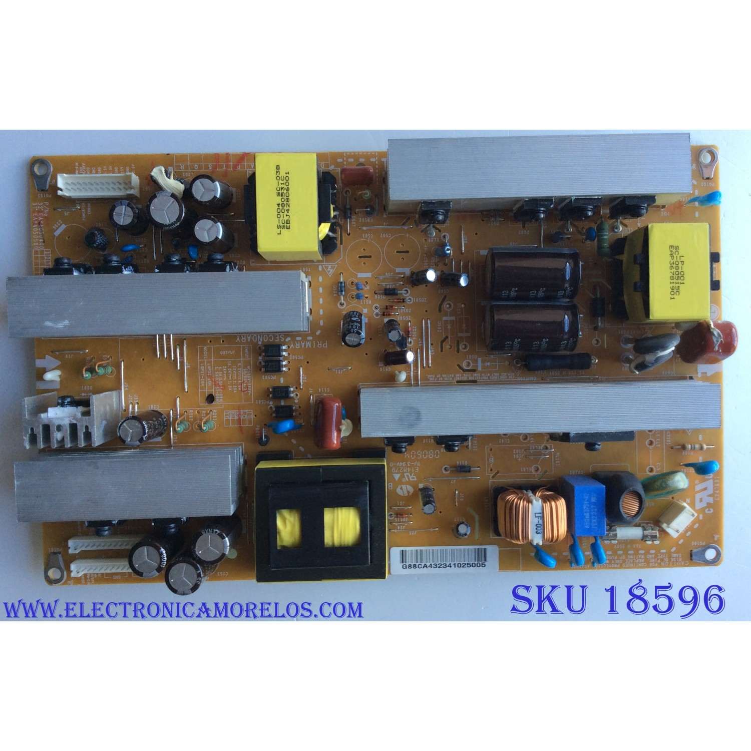 FUENTE DE PODER / LG EAY40504402 / 43234102 / EAX40097902/0 / PANEL LC320WX1 (SA)(A1) / MODELO 32LG40-UA AUSQLH	