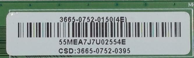 MAIN / VIZIO 3665-0752-0150 / 0171-2272-6864 / MODELO M65-F0 LAUAXAKU - Imagen 2