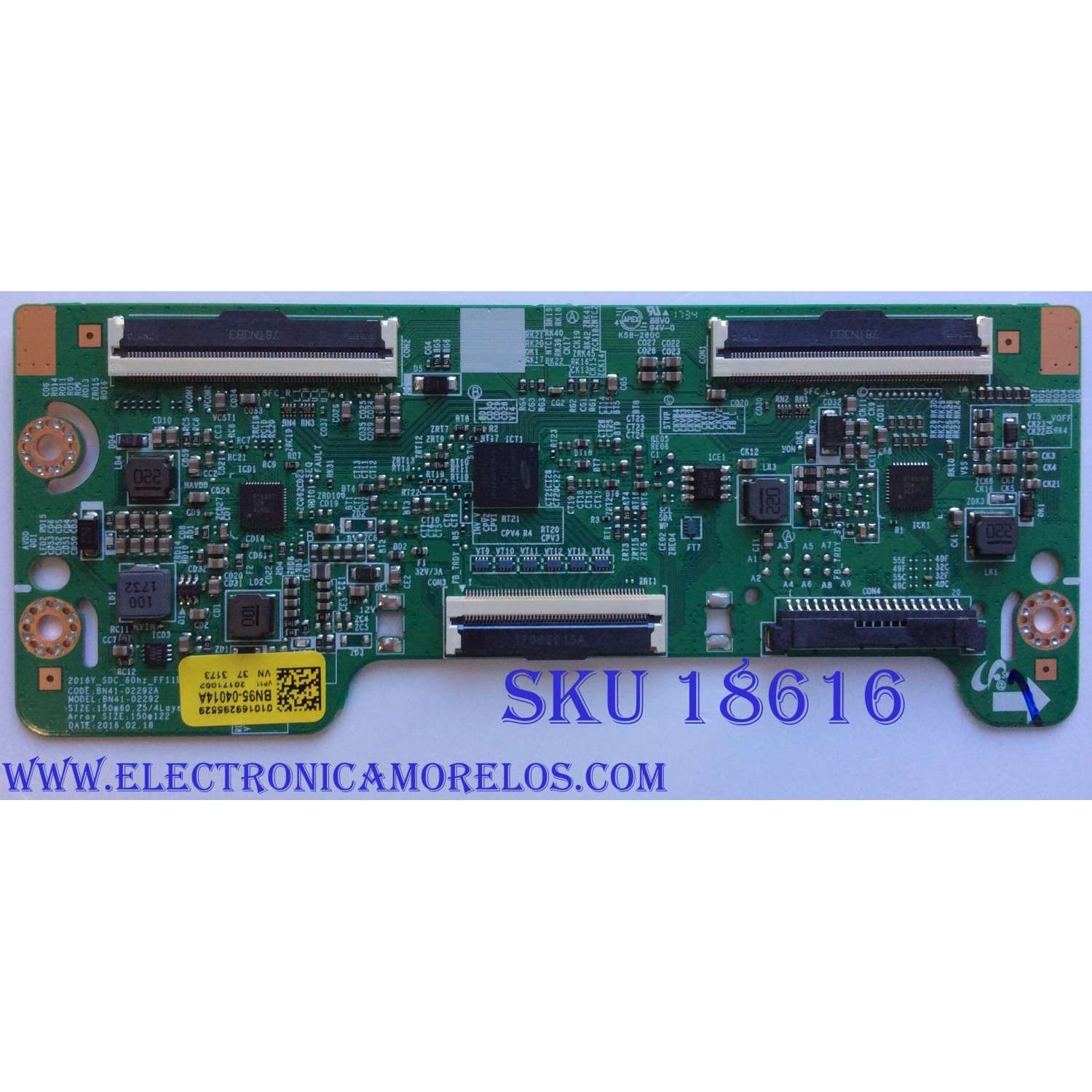 T-CON / SAMSUNG BN95-04014A / BN41-02292A / PANEL CY-JM032BGLV1H / CY-JM032BGLR2V / MODELO UN32M5300AFXZA FA02 / LS32F351FUEXXT / UE32M5500AUXUA / LS32F351FUEXXY / UE32M5500AKXXU / HG32AF690DKXZN / UA32K5500BJXZK /	