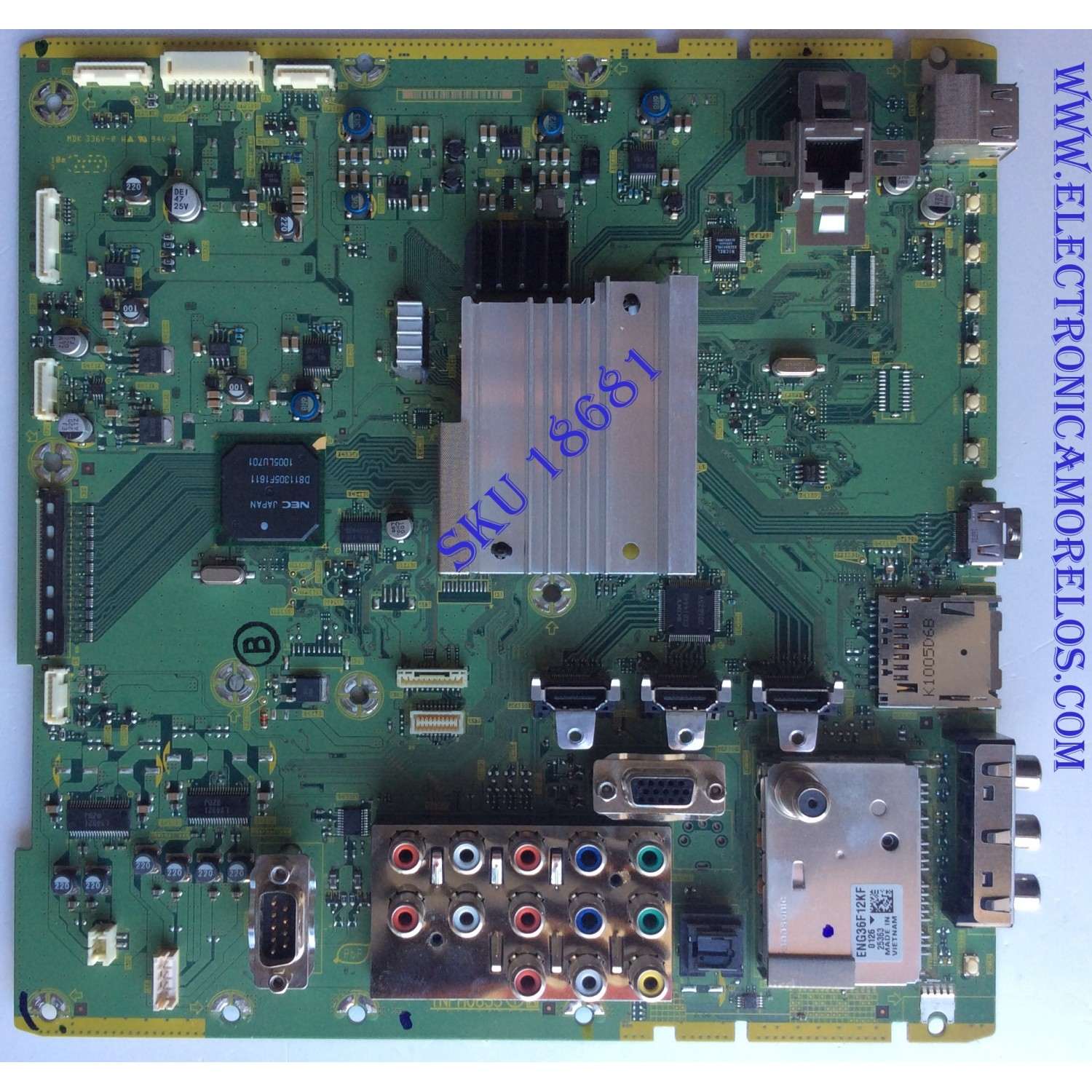 MAIN / PANASONIC TXN/A1LWUUS / TNPH0835 / TNPH0835AC / PANEL MC137T21P13 / MODELO TC-P54VT25	