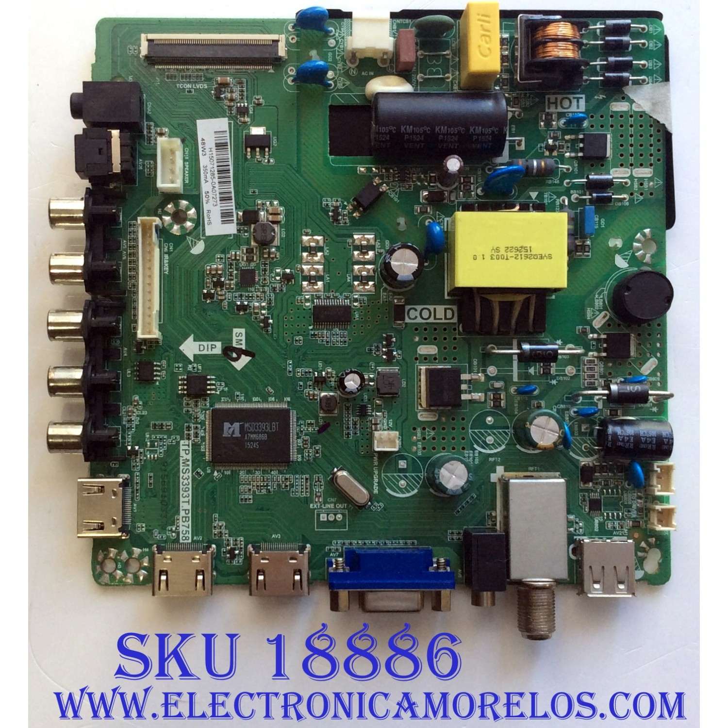 MAIN / FUENTE (COMBO) / ELEMENT H15071285 / TP.MS3393T.PB758 / 569b 20150701_233806 / 34014158 / PANEL DLED32KJAH3 / MODELO ELEFW328