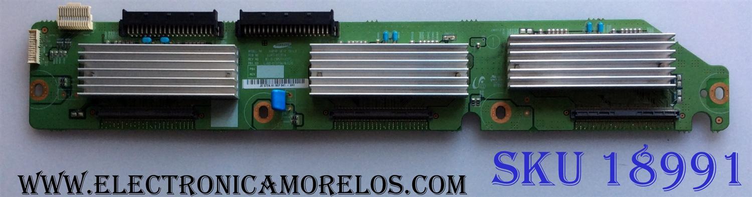 BUFFER / SAMSUNG BN96-09770A / LJ41-05761A / LJ92-01573A / 573A / PANEL S63FH-YB03 / MODELOS PN63B550T2FXZA / PN63B550T2F / PH63KPFLBF/ZA SA01 / PN63A650T1FXZA / PN63B590T5FXZA / PN63A760T1FXZA