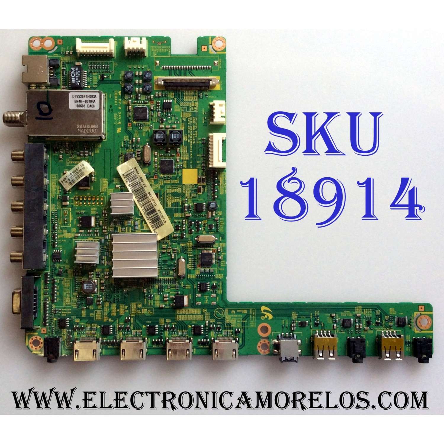 MAIN / SAMSUNG BN94-03318Z / BN41-01487B / BN97-04039Y / PANEL T370FAE1-DA DD01 / MODELOS UN37C5000QFXZA AA02 / UN37C5000QF / PARTES SUSTITUTAS BN94-03318B / BN94-03318F / BN94-03318K / BN94-03987L