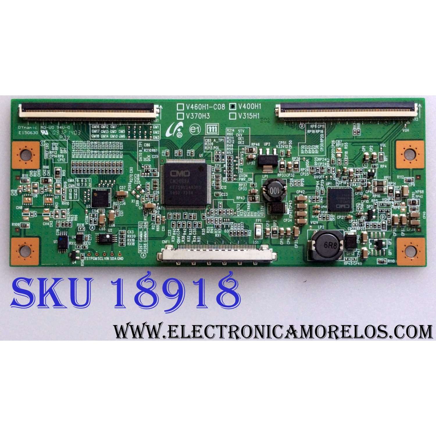 T-CON / SAMSUNG 35-D044854 / V400H1 / E150630 / PANEL`S T400FAE1-BE-DD01 / T400FAE1-DB-DD01 / MODELOS UN40C5000QFXZA / UN40C5000QF