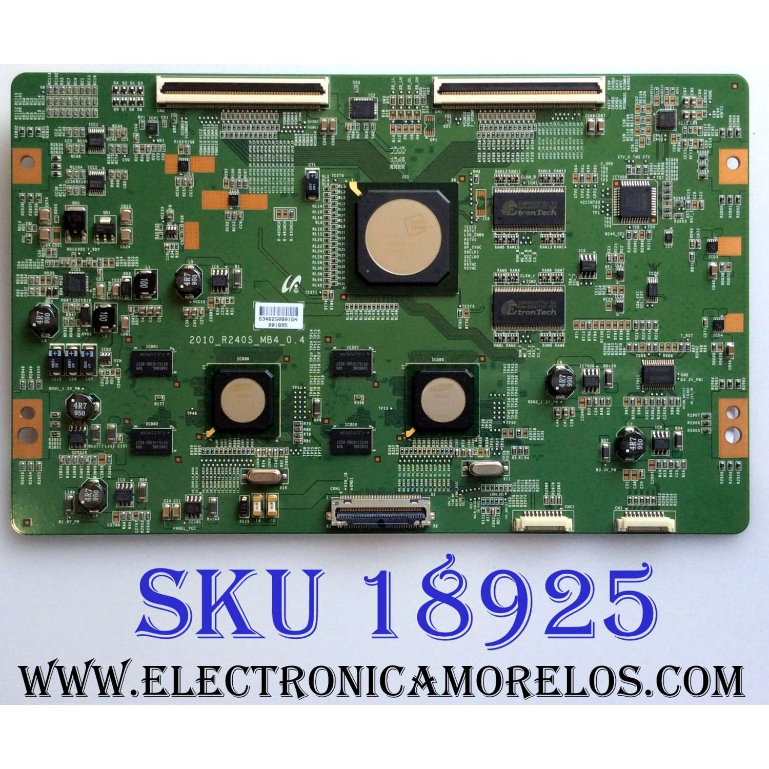 T-CON / SAMSUNG LJ94-003462G / 2010_R240S_MB4_0.4 / 3462G / SUSTITUTAS BN81-04356A / BN81-04368A / BN81-04720A / LJ94-03510F /  LJ94-03510H / LJ94-03400L / LJ94-03510G / PANEL LTF550HQ02-A02 / MODELO UN55C7000WFXZA / MAS PARTES SUSTITUTAS EN DESCRIPCION