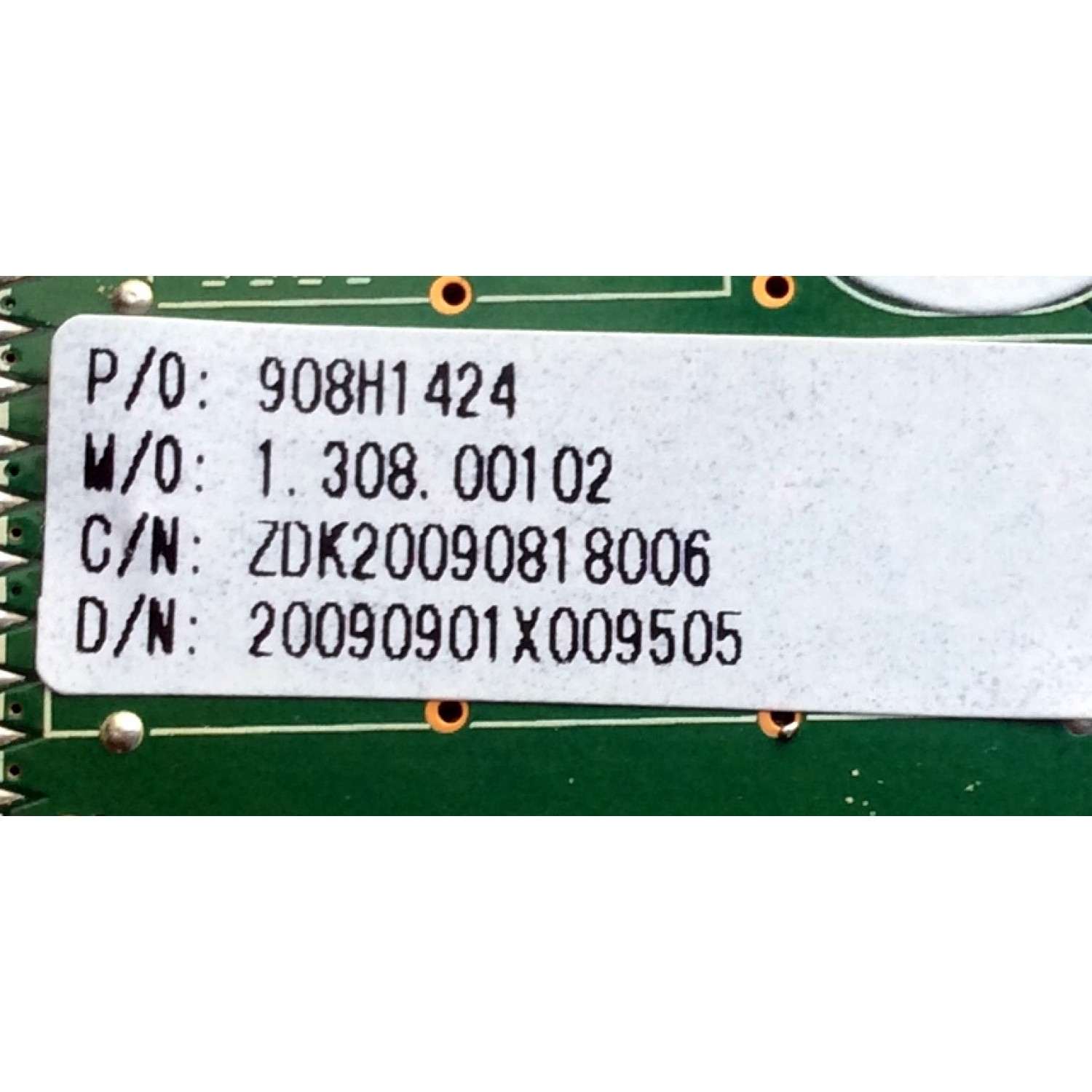 MAIN / APEX 908H1424 / CV119Q / 1.308.00102 / 908H1424 H / MODELO LD4088 - Imagen 3