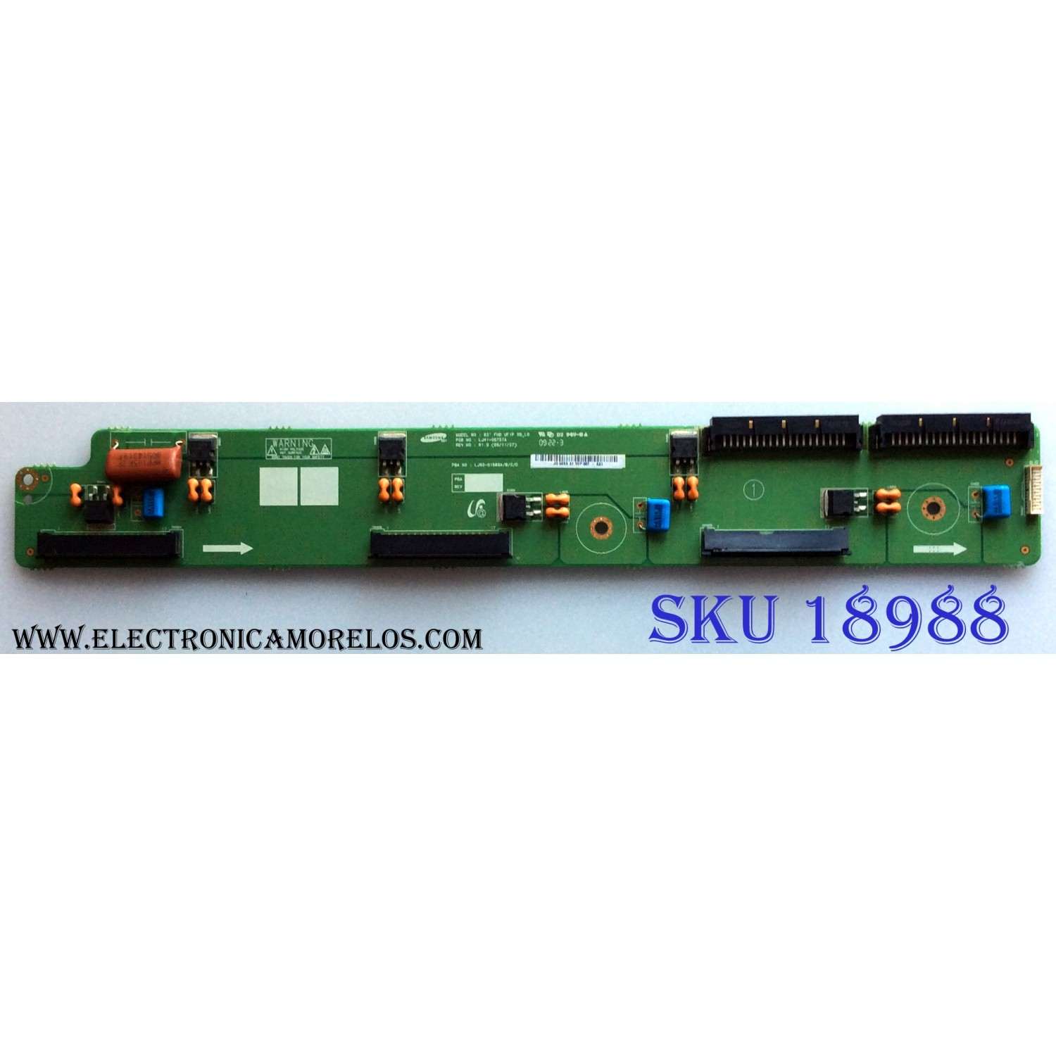 BUFFER / SAMSUNG BN96-09767A / LJ41-05757A / LJ92-01569A / 569A / PANEL S63FH-YB03 / MODELOS / PN63B550T2FXZA / PN63B550T2F / PH63KPFLBF/ZA SA01 / PN63B590T5FXZA