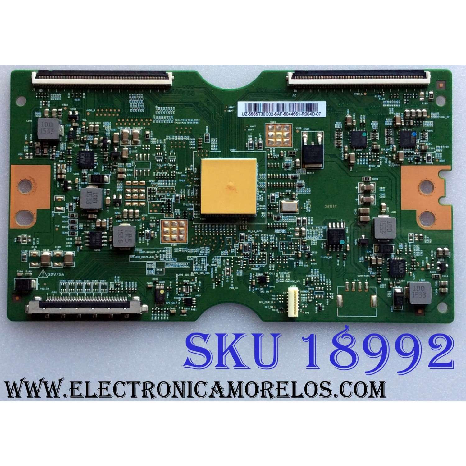 T-CON / SONY 55.65T30.C02 / T650HVN12.3 / 5565T30C02 / 65T37-C04 / PANEL T650HVF05.1 / MODELO KDL-65W850C
