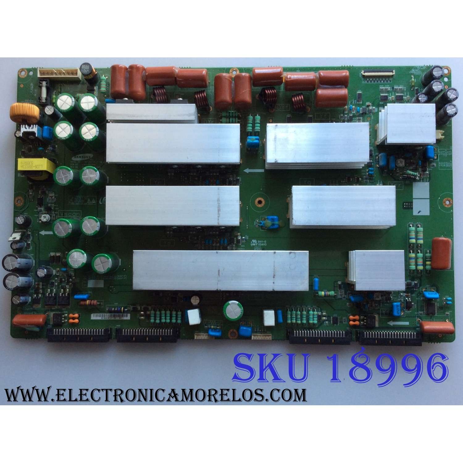 Y-SUS / SAMSUNG BN96-09768A / LJ41-05754A / LJ92-01566A / 566A / PANEL S63FH-YB03 / MODELOS PN63B550T2FXZA / PN63B550T2F / PH63KPFLBF/ZA SA01 / PN63B590T5FXZA / PARTE SUSTITUTA BN96-09305A