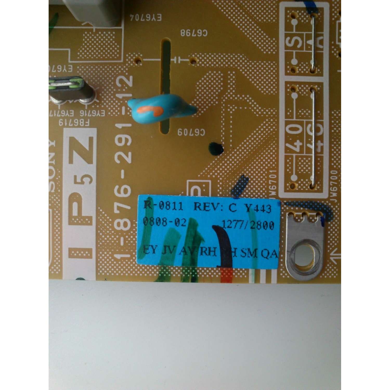 FUENTE DE PODER / SONY A-1494-684-C / 1-876-291-12 / A1494684C / Y-442-T / PARTES SUSTITUTAS A-1494-684-B / A1494684B / A-1494-684-D / A1494684D / MODELOS KDL-40-S5100 / KDL-40SL140 / KDL-40V4100 / KDL-40W4100 / KDL-46V4100 - Imagen 2