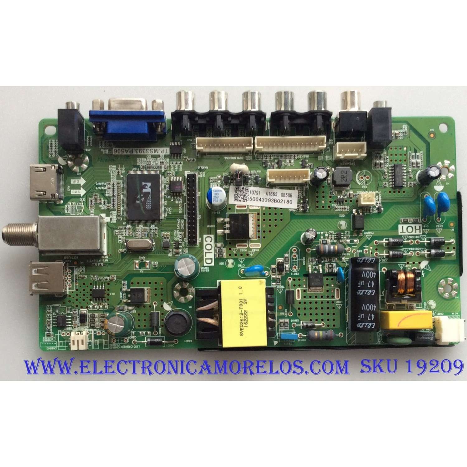 MAIN / FUENTE / (COMBO) PROSCAN   50043393B0218 / TP.MS3393.PA506 / 20160605 / PANEL  HV236WHB-N00 / MODELO  PLEDV2488A-H