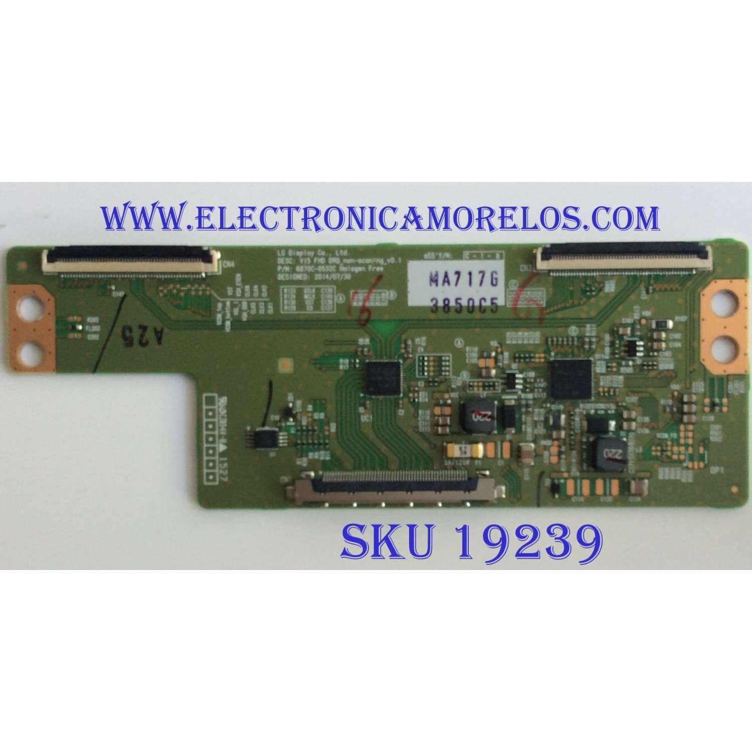 T-CON / 6871L-3850C / 6870C-0532C / PANEL LC490EUE(FH)(M3) / MODELOS 49LF6300-UA / 49LF6300-UA / 49LF5400-UH / 49LJ5500-UA / 49LJ5500-UA / 49LF5400-UE / 49LF5400-UE / 49LF5400-UB / 49LF5100-UA / 49LX540S-UA / 49LX341C-UA 