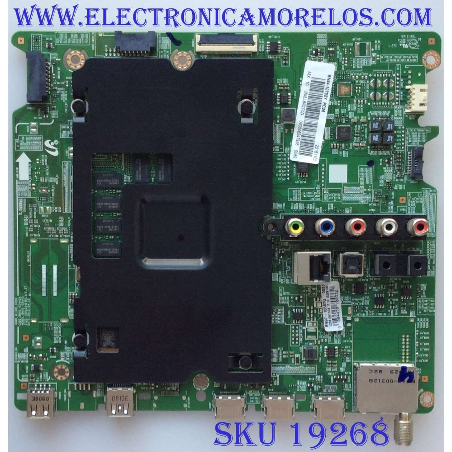 MAIN / SAMSUNG / BN94-10702Y / BN97-10587G / BN41-02443A / PANEL CY-GJ048HGLVBH / PARTES SUSTITUTAS BN94-09749U / MODELO UN48JU640DFXZA UD02