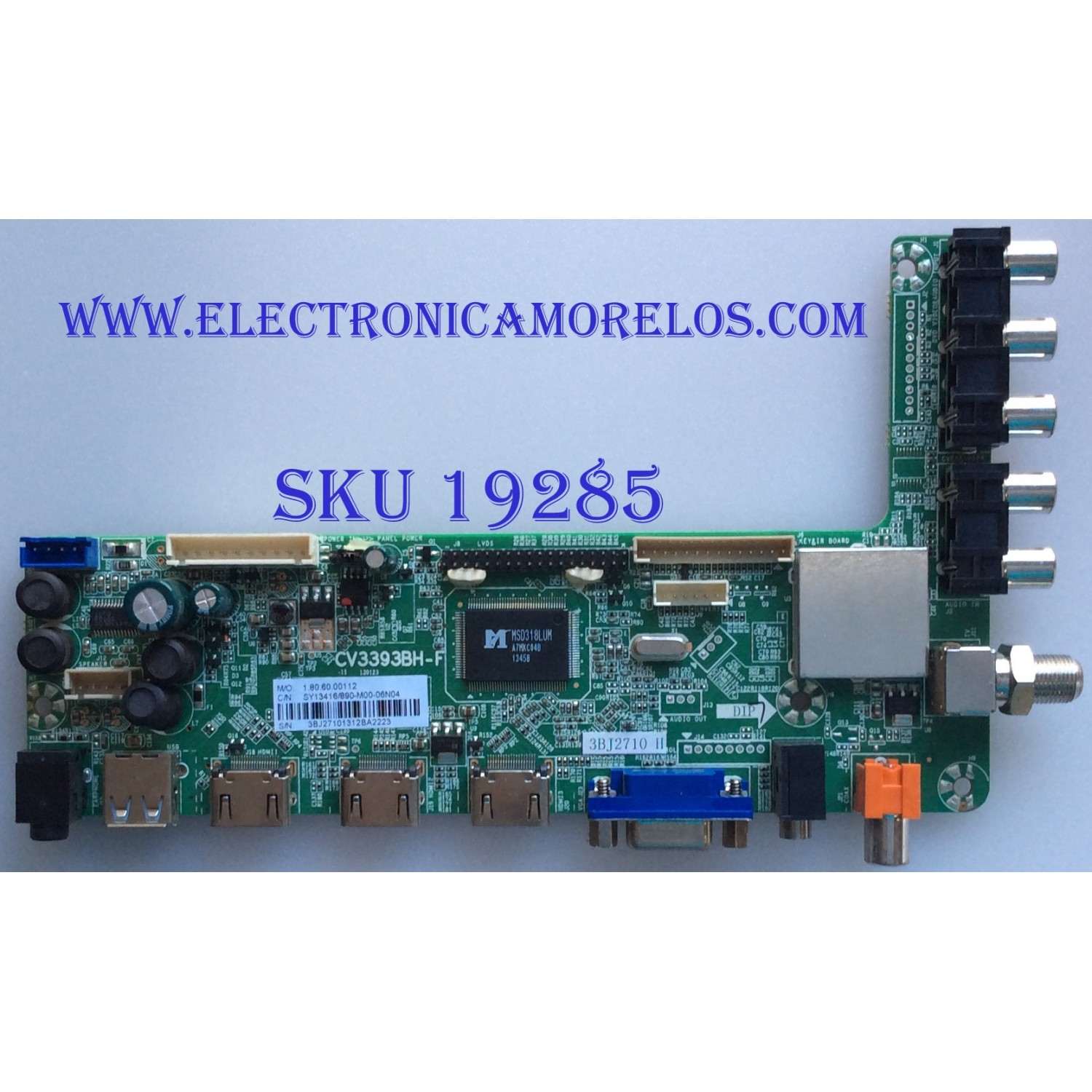 MAIN / SEIKI / SE65GY25 T650HVN03.0 MAIN / CV3393BH-F / SY13416 / 1.80.60.00112 / SY13392 / PANEL'S  T650HVN03.0 / T645HF01 / MODELO SE65GY25