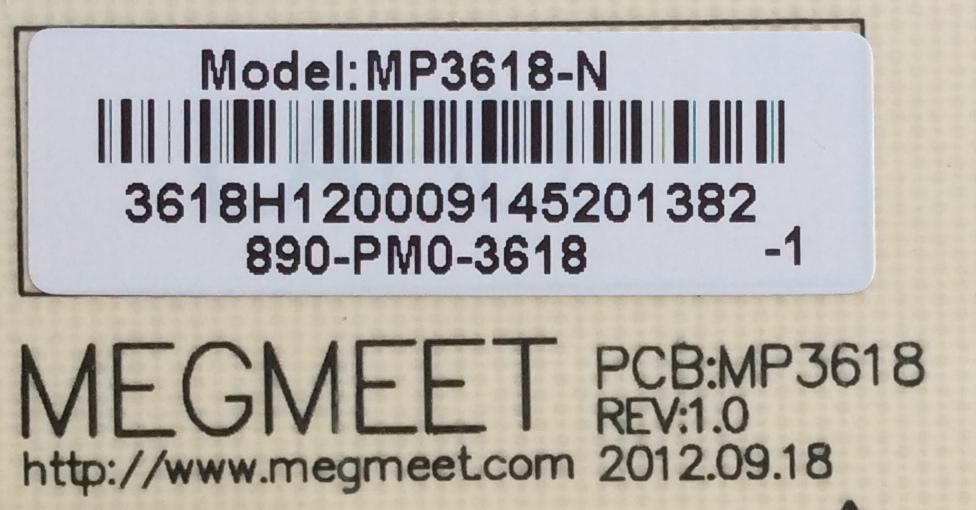 FUENTE DE PODER / SEIKI / 890-PM0-3618 / MP3618-N / 3618H120009145201382 / PANEL L390S1-1ED-C002 / V390DK1-LS1 /  MODELO  SE39UY04 - Imagen 2