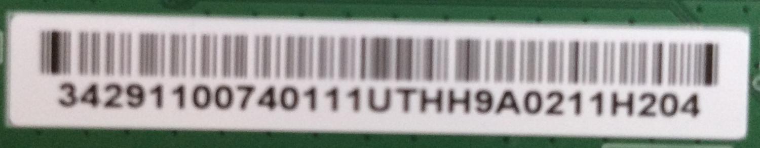 T-CON PARA TV TCL / NUMERO DE PARTE 34291100740111 / TT4851B01-5-C-1 / 34291100740111UTHH9A0211H204 / PANEL LVF490NDEL MODELO 49S325 - Imagen 2