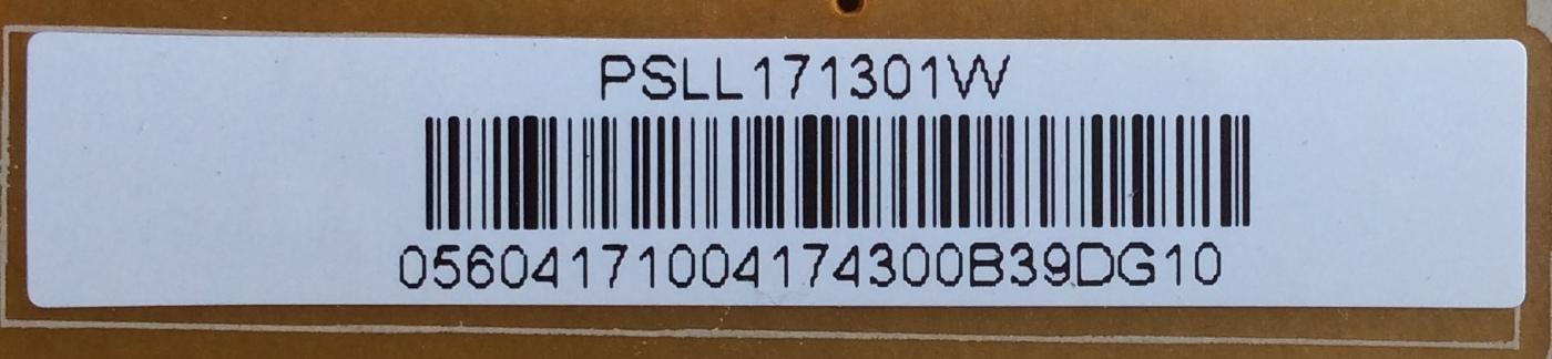 FUENTE DE PODER PARA TV VIZIO / NUMERO DE PARTE 056.04171.0041 / 056041710041 / PSLL171301W / SHAN510685 / PANEL LSC550FN11-802 / MODELO E55-E2 / E55-E2 LWZQVI / E55-E2 LWZQVIAT - Imagen 2