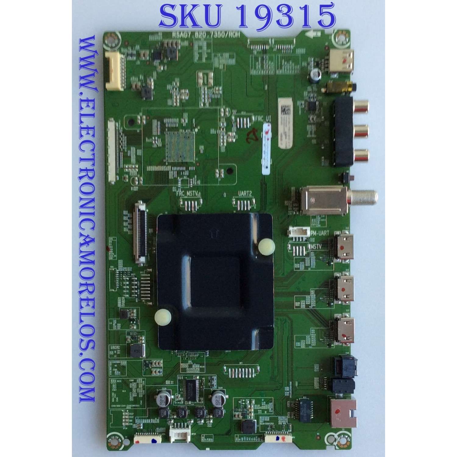 MAIN FUENTE ((COMBO)) PARA TV VIOS / NUMERO DE PARTE M8-NT72A17-MA200AA / 40-3NT63M-MAB2HG / IDF148347A / DISPLAY CC430LV1D VER.02 / MODELO 43''