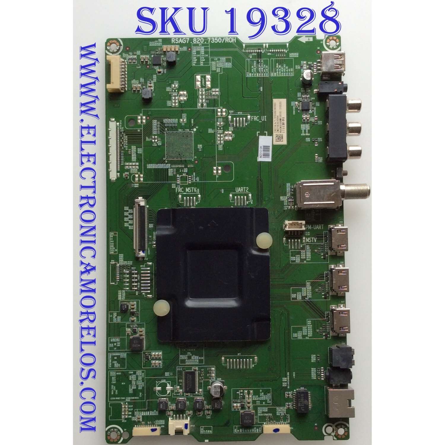 MAIN / HISENSE / 230724 / RSAG7.820.7350/ROH / 3TE43G1805B3 / 215520 / HU43N3030UWR(0010) / 3597-39 B / MODELO 43"
