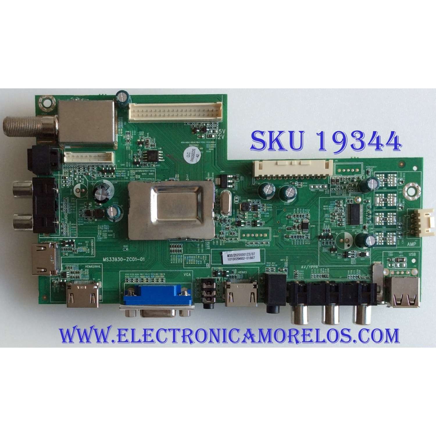 MAIN / ELEMENT / 1010029682 / MS33930-ZC01-01 / 515C33930M33-1 / 2020000123D400XF47-10523 / PANEL LSC400HM10 / MODELO ELEFW408