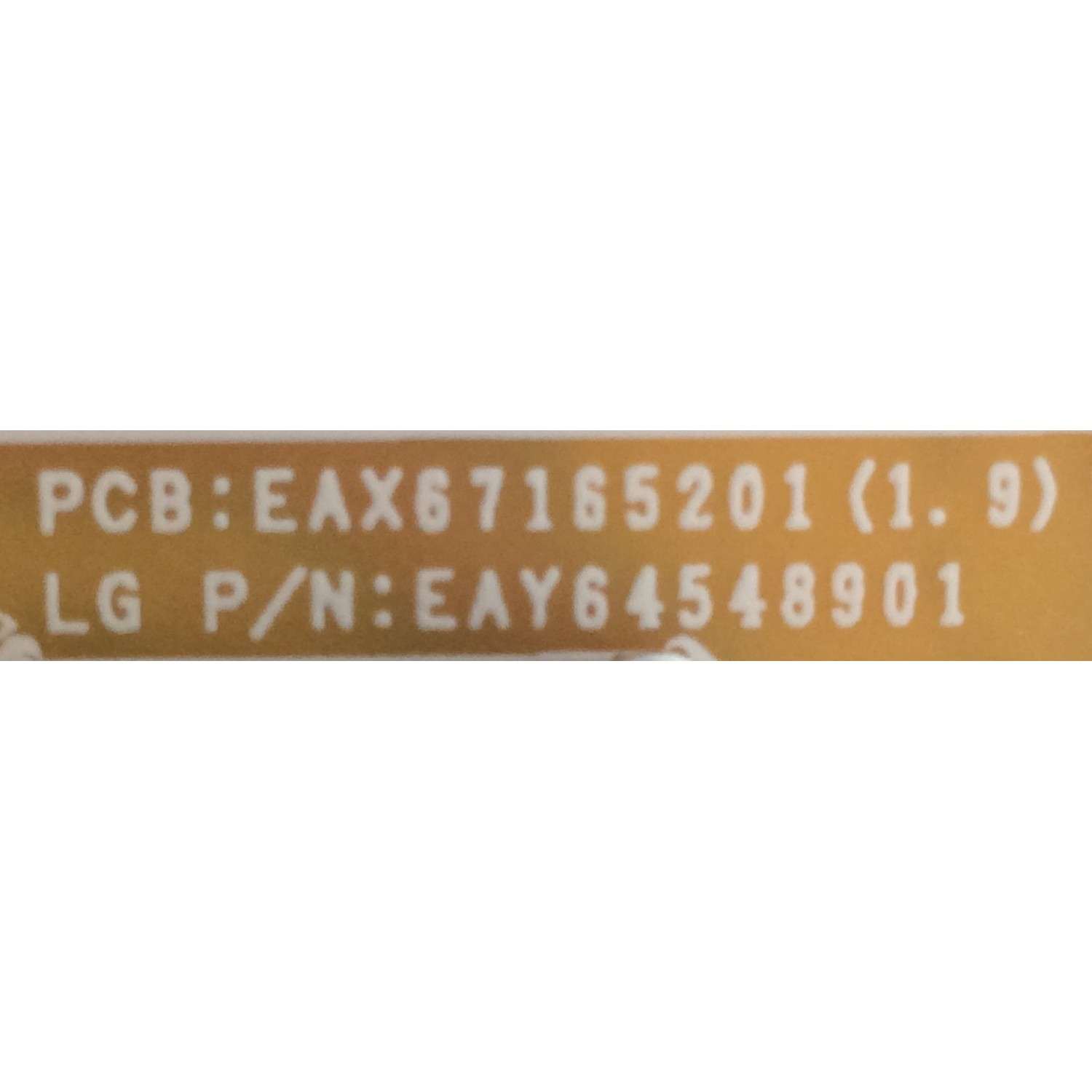 FUENTE DE PODER / LG / EAY64548901 / EAX67165201 (1.9) / LGP32-17F1 / MODELOS   32LM620BPUA.BUSELJM/ 32LV560H-UA / 32LM620BPUA.DUSELUM - Imagen 3